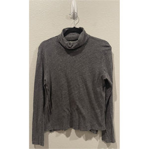 MADEWELL Grey Long Sleeved Blouse